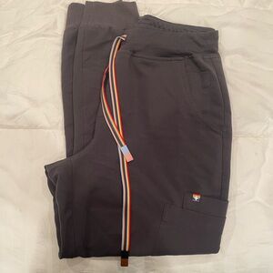 Figs Pride Charcoal Grey Joggers